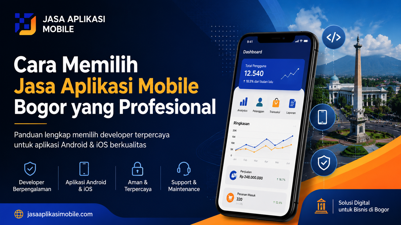 Cara Memilih Jasa Aplikasi Mobile Bogor yang Profesional